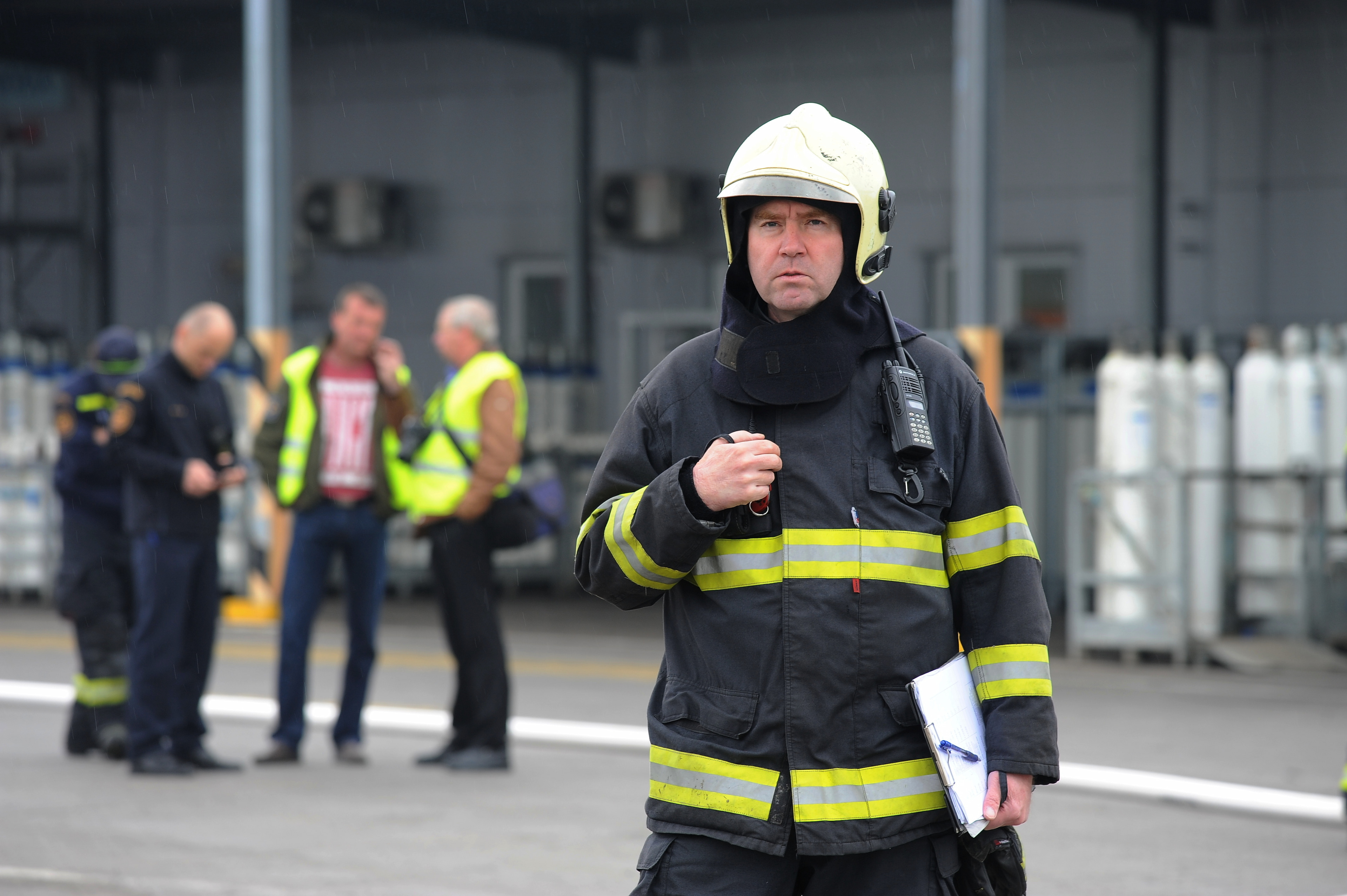 Jiří Čmakal, velitel týmu v Bejrútu, je hasičem už téměř 25 let.