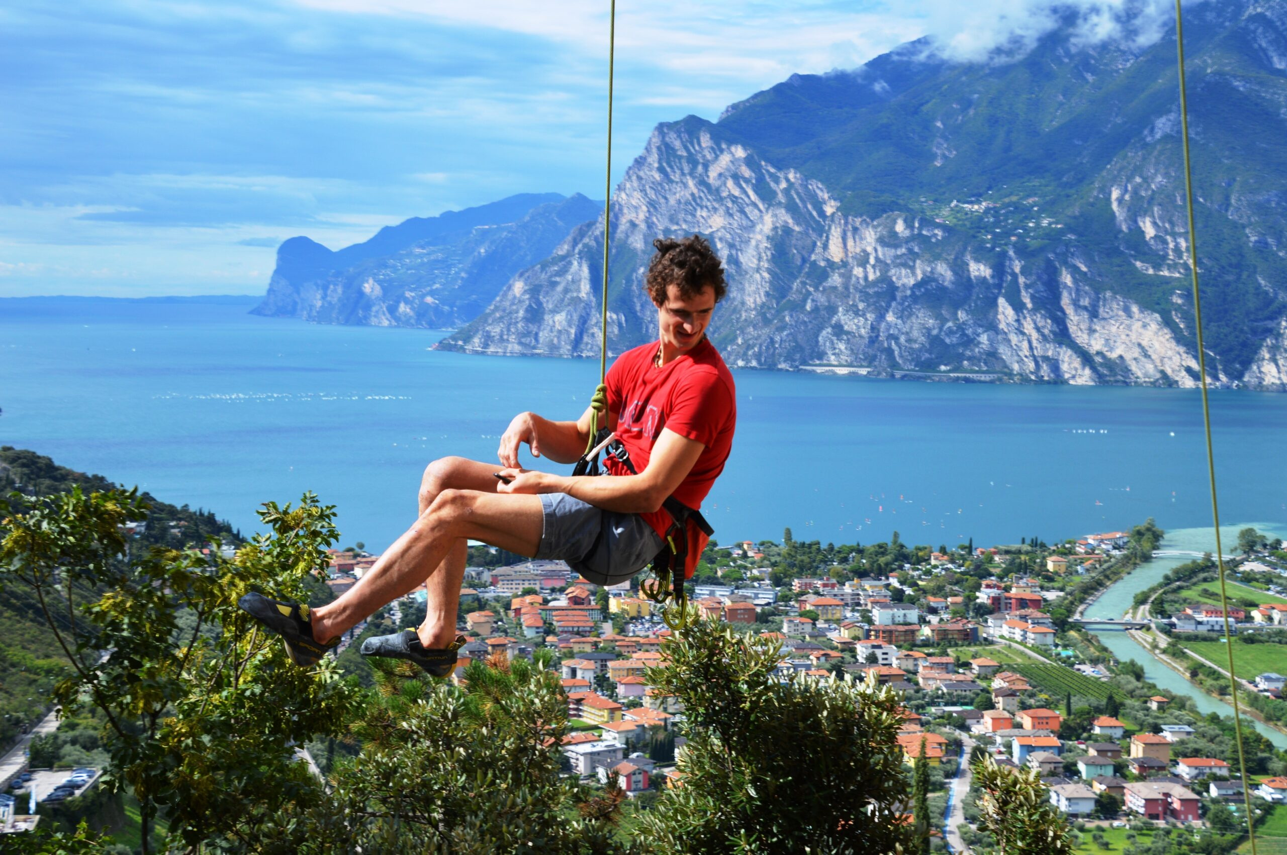 Na Lago di Garda jezdí Adam Ondra od tří let.